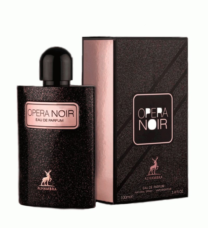 خرید عطر ادکلن اَلحمرا اوپرا نویر (مشابه ایو سن لورن بلک اپیوم) | Alhambra Opera noir