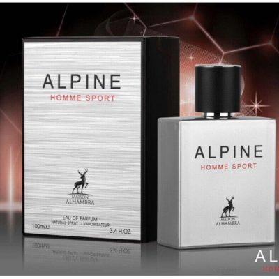 خریدعطر ادکلن اَلحمرا آلپین هوم اسپورت (مشابه الور هوم اسپرت) | Alhambra Alpine Homme Sport