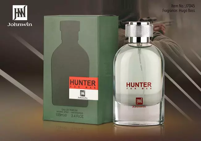 خرید عطر ادکلن هانتر هوگو باس من سبز مردانه جانوین جکوینز Johnwin Hunter
