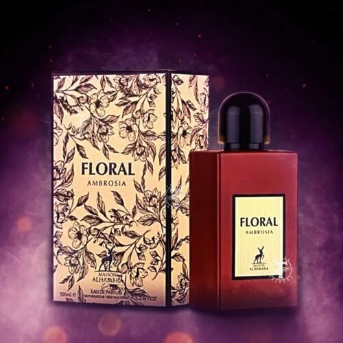 عطر ادکلن الحمبرا فلورال امبرزیا ( مشابه رایحه گوچی بلوم آمبرزیا دی فیوری ) | Alhambra Floral Ambrosia